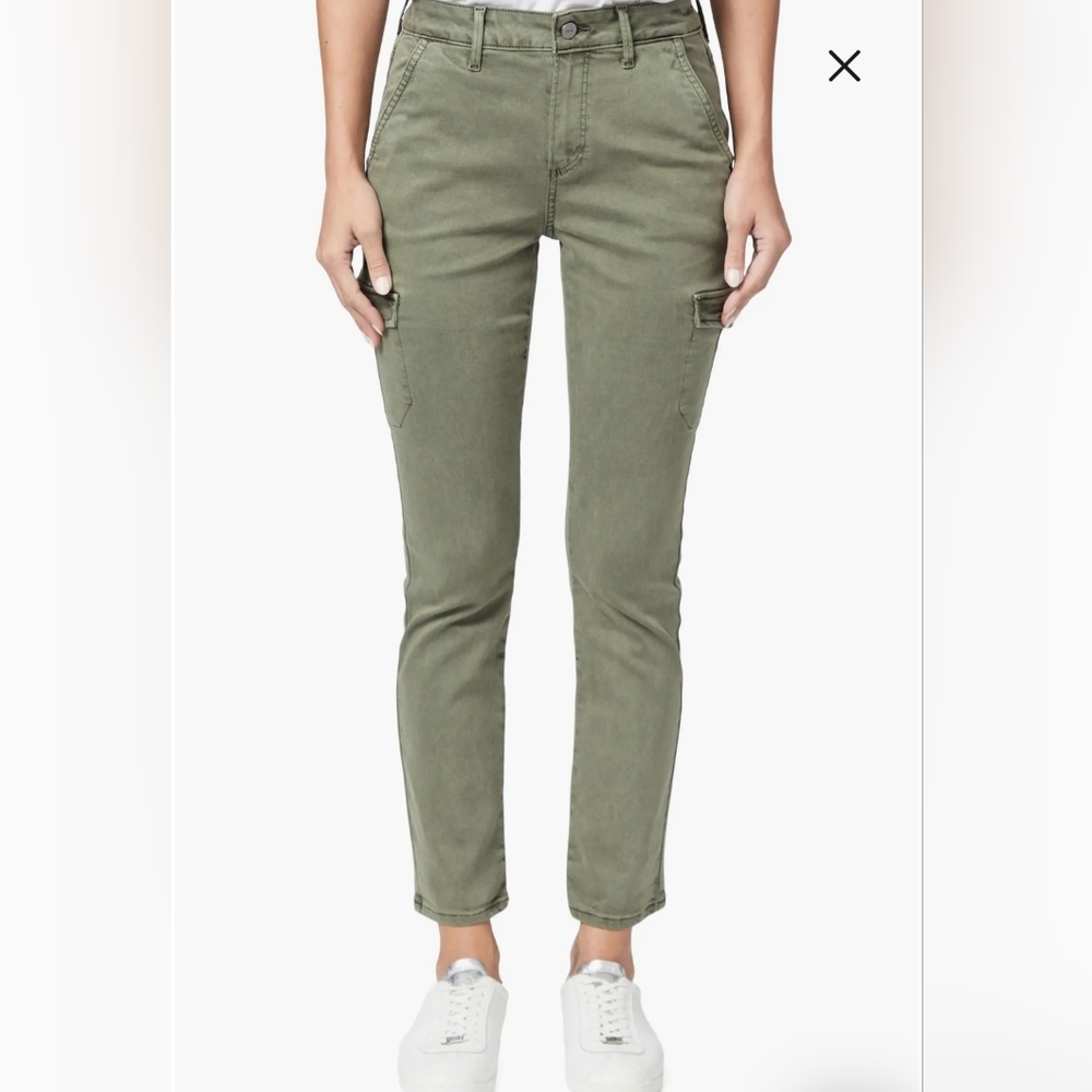 Paige Jolie High Waist Ankle Slim Utility Pants Size 30"